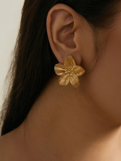 Boucle d'oreilles Fleur