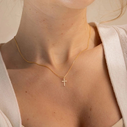 Collier croix